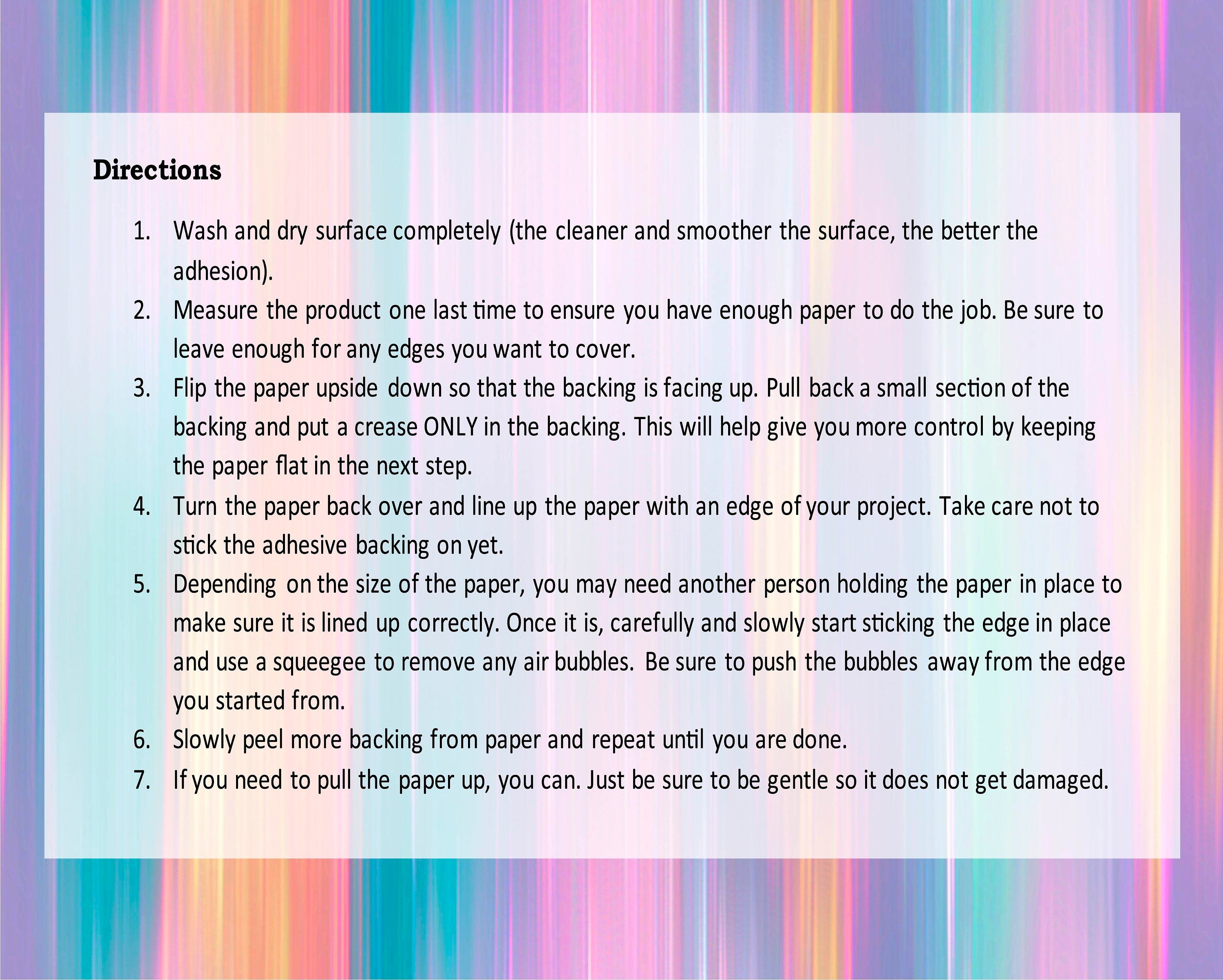 Wildflower Wrangler | Pastel Floral Removable Contact Paper for Shelves, Cabinets, Walls, DIY Home Decor 1092