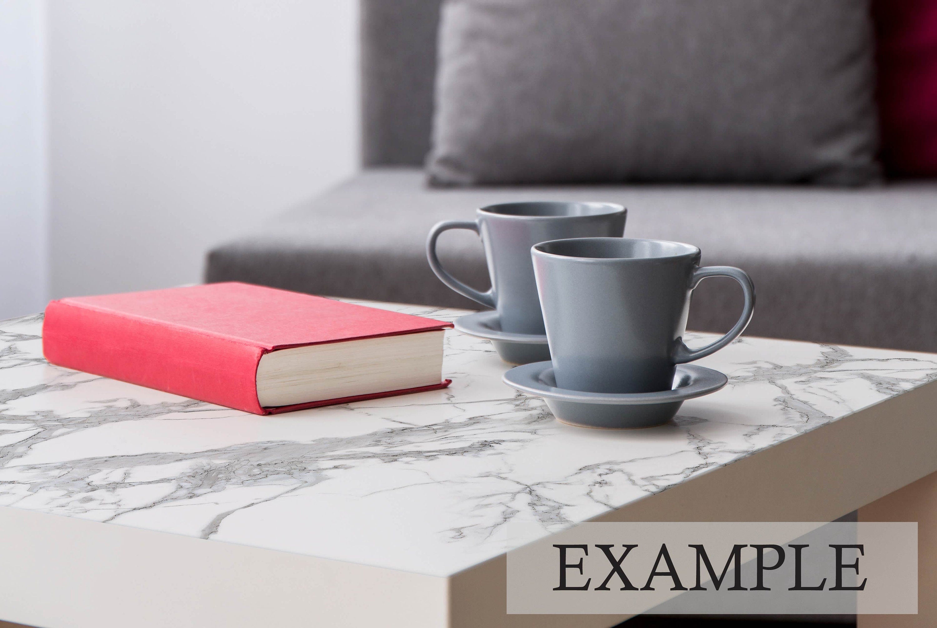 Gray Tile Pattern Contact Paper | Peel And Stick Wallpaper | Removable Wallpaper | Shelf Liner | Drawer Liner | Peel and Stick Paper 388 - JamesAndColors
