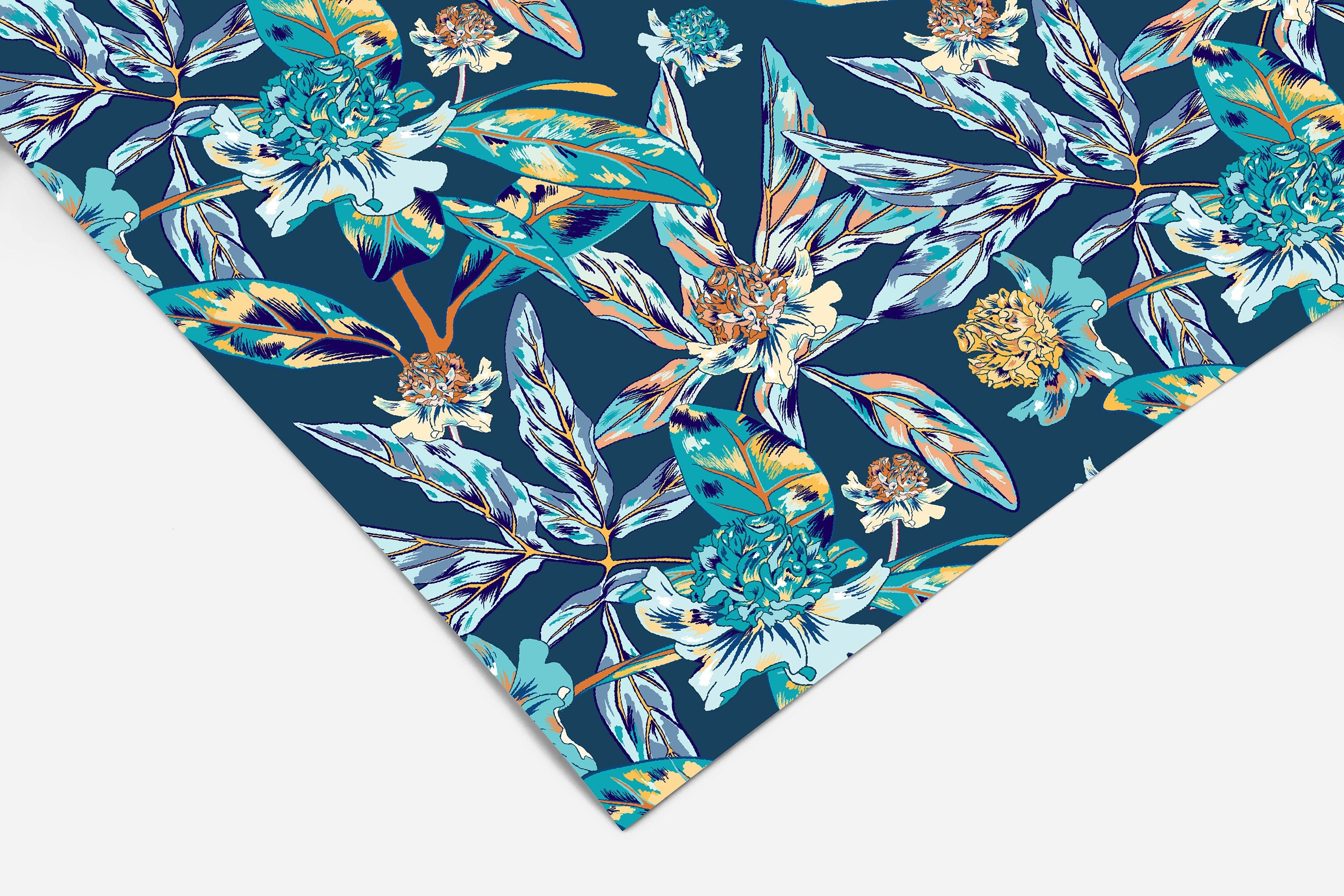 Floral Contact Paper | Peel And Stick Wallpaper | Removable Wallpaper | Shelf Liner | Drawer Liner | Peel and Stick Paper 88