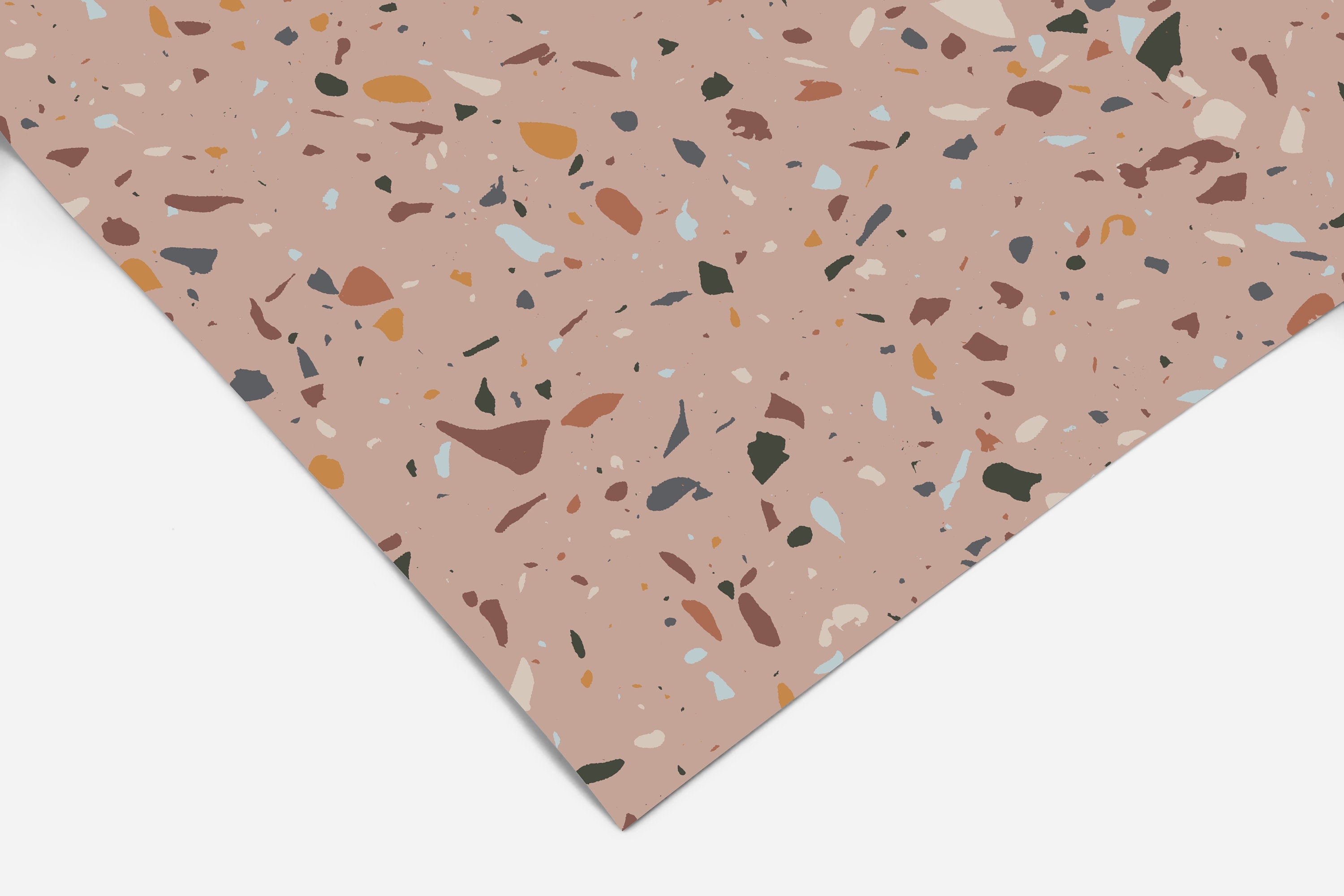 Terrazzo Contact Paper | Peel And Stick Wallpaper | Removable Wallpaper | Shelf Liner | Drawer Liner | Peel and Stick Paper 114 - JamesAndColors