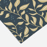 Navy Beige Floral Contact Paper Peel And Stick Wallpaper | Removable Wallpaper | Shelf Liner | Drawer Liner | Peel and Stick Paper 170