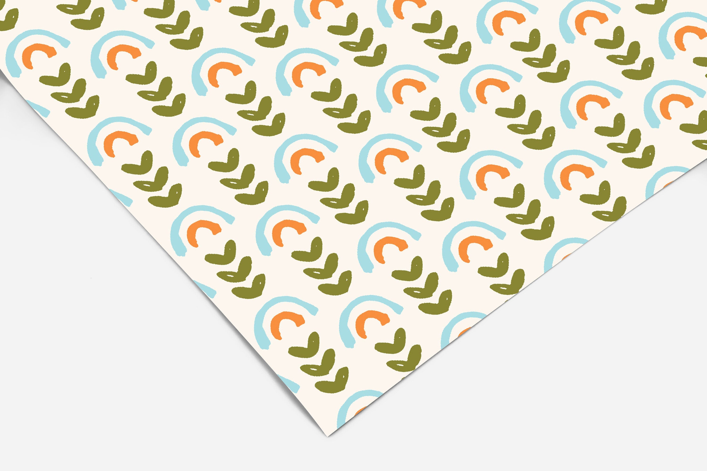 Rainbow Floral Contact Paper | Peel And Stick Wallpaper | Removable Wallpaper | Shelf Liner | Drawer Liner | Peel and Stick Paper 230