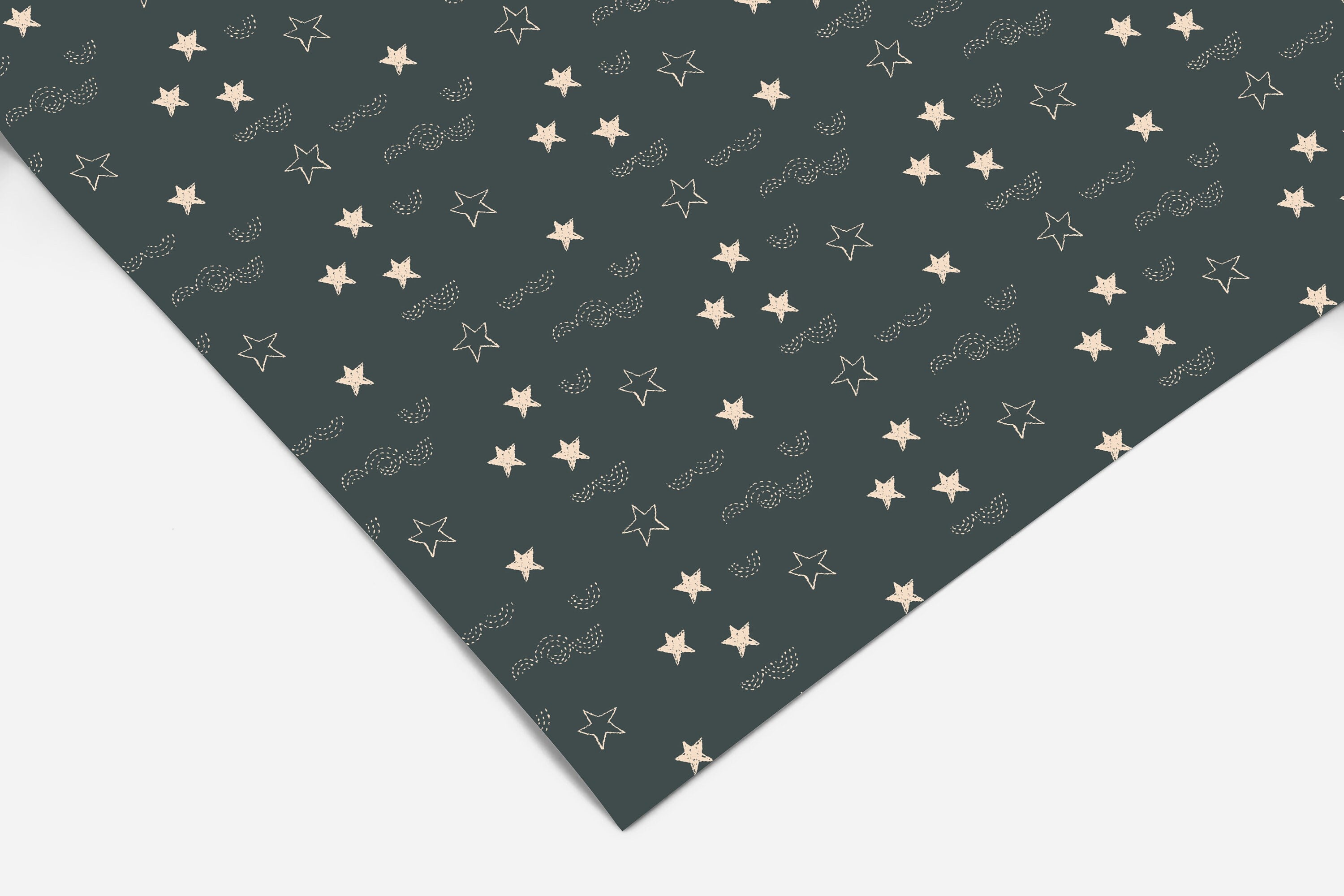 Goodnight Sky Stars Contact Paper | Peel And Stick Wallpaper | Removable Wallpaper | Shelf Liner | Drawer Liner | Peel and Stick Paper 237 - JamesAndColors