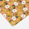 Cream Yellow Floral Contact Paper | Peel And Stick Wallpaper | Removable Wallpaper | Shelf Liner | Drawer Liner | Peel and Stick Paper 257
