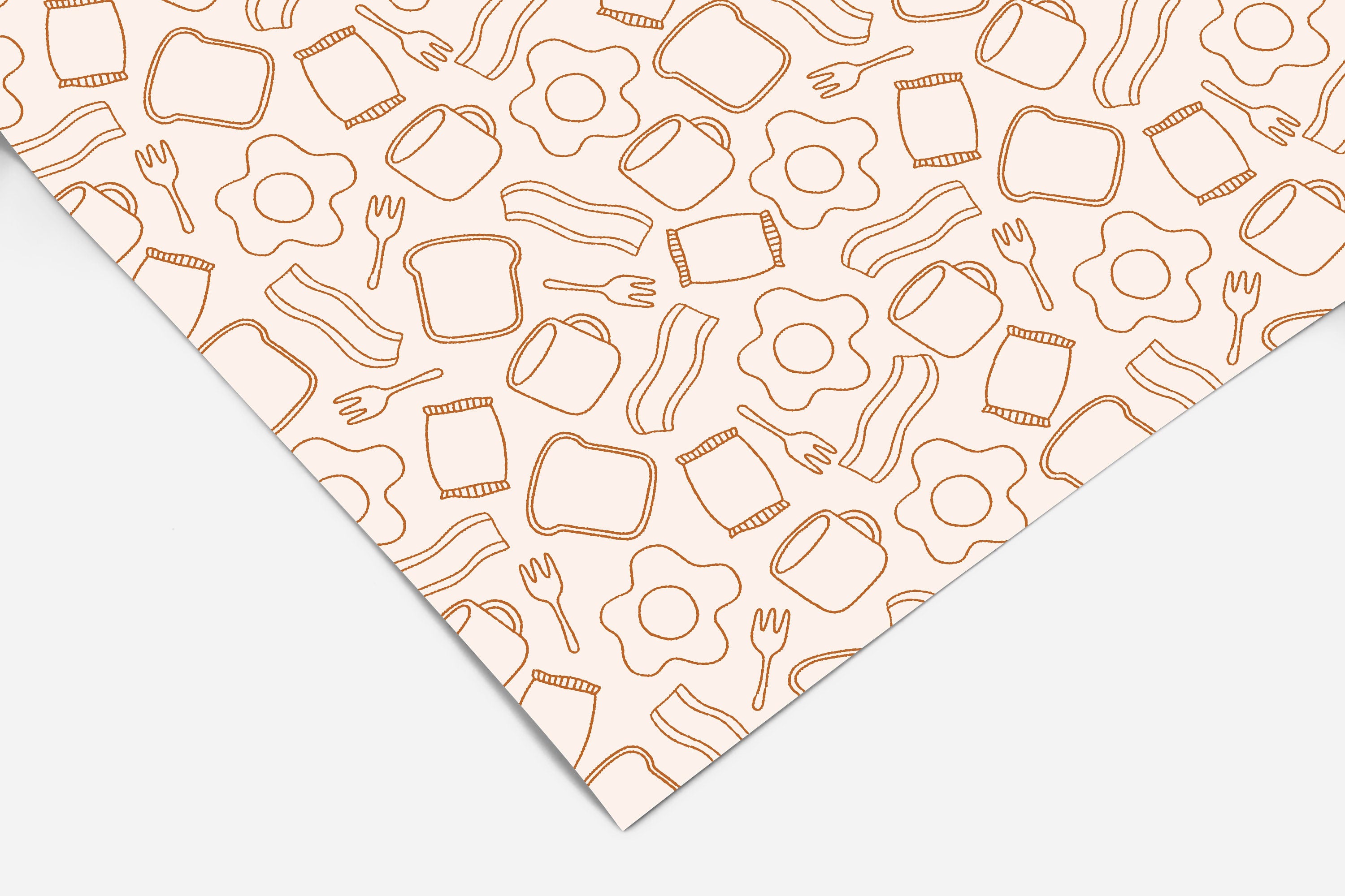 Breakfast Kitchen Contact Paper | Peel And Stick Wallpaper | Removable Wallpaper | Shelf Liner | Drawer Liner | Peel and Stick Paper 277 - JamesAndColors