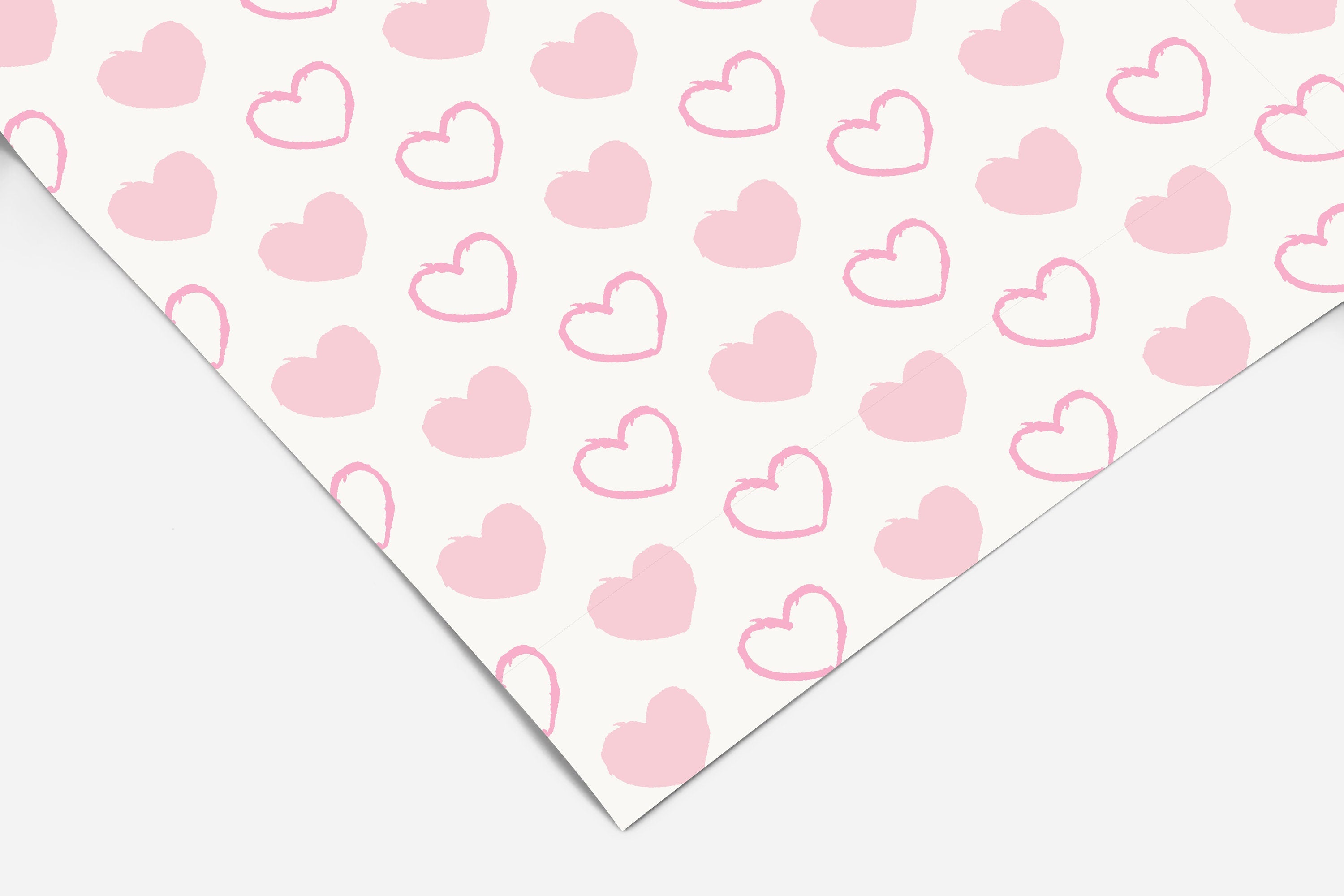 Sweet Hearts Contact Paper | Peel And Stick Wallpaper | Removable Wallpaper | Shelf Liner | Drawer Liner | Peel and Stick Paper 285 - JamesAndColors