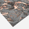 Gray Rose Gold Marble Contact Paper | Peel And Stick Wallpaper | Removable Wallpaper | Shelf Liner | Drawer Liner | Peel and Stick Paper 295 - JamesAndColors