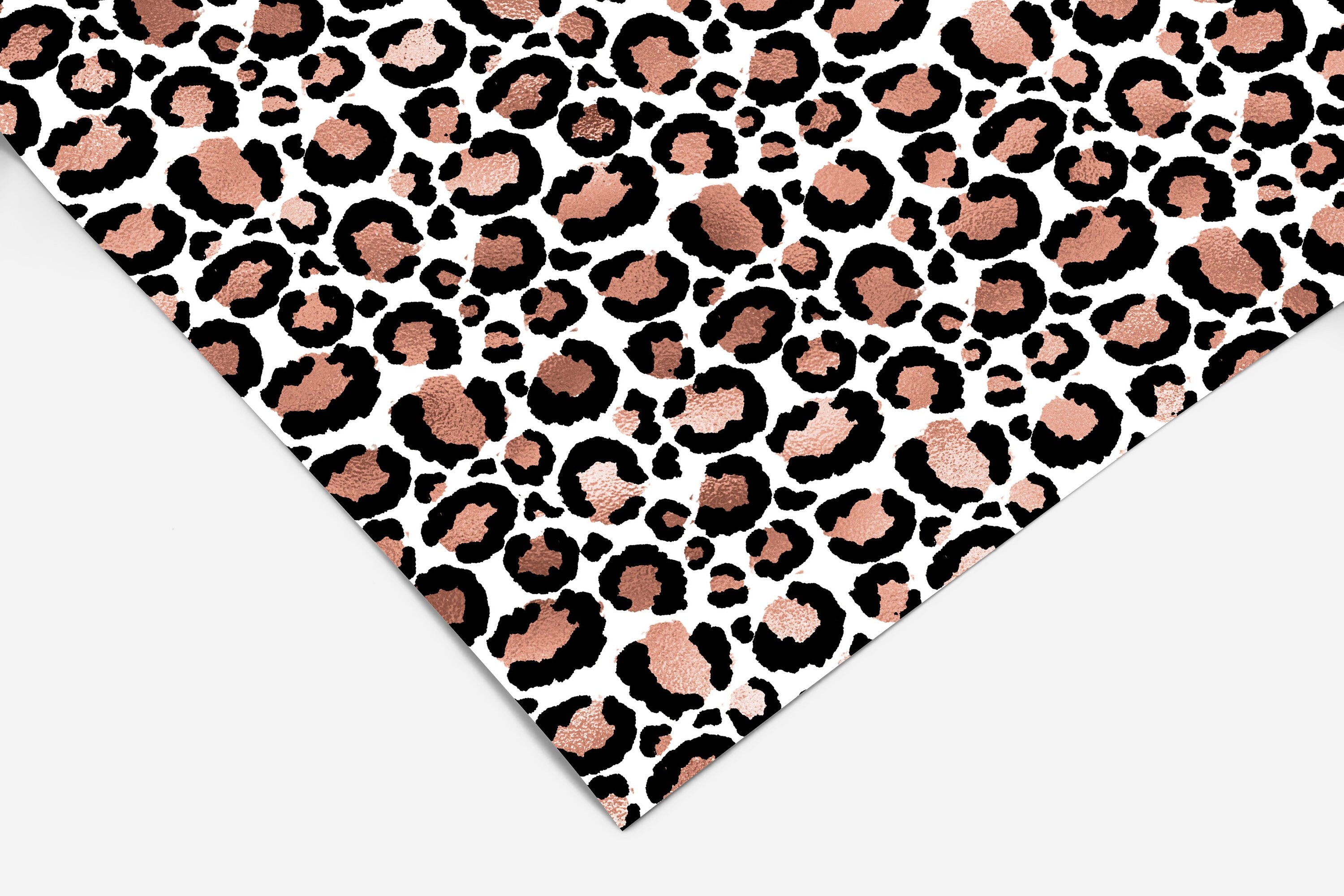 Gold Leopard Contact Paper | Peel And Stick Wallpaper | Removable Wallpaper | Shelf Liner | Drawer Liner | Peel and Stick Paper 314 - JamesAndColors