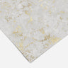 Contact paper 316: White marble contact paper with golden veining, designed as a peel-and-stick self-adhesive covering for countertops, cabinets, and furniture.