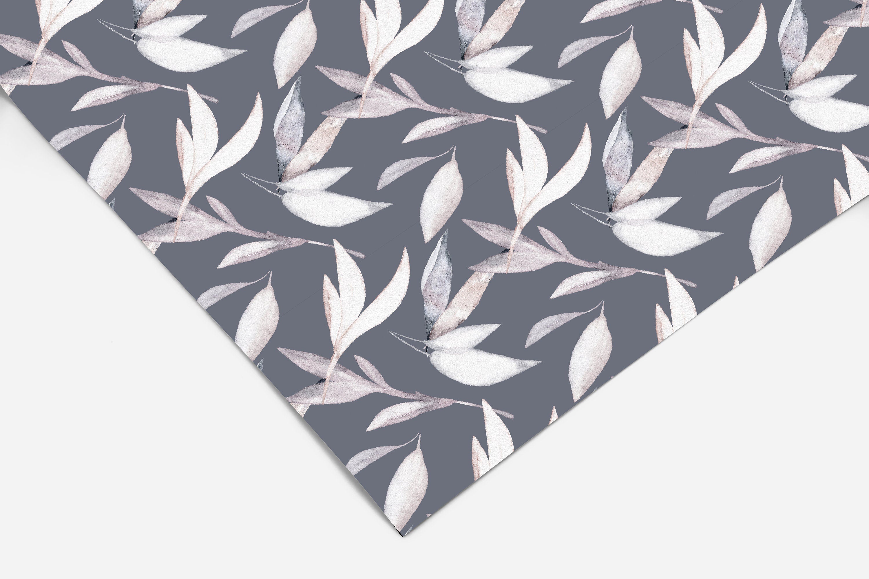 Blue White Floral Contact Paper | Peel And Stick Wallpaper | Removable Wallpaper | Shelf Liner | Drawer Liner | Peel and Stick Paper 326