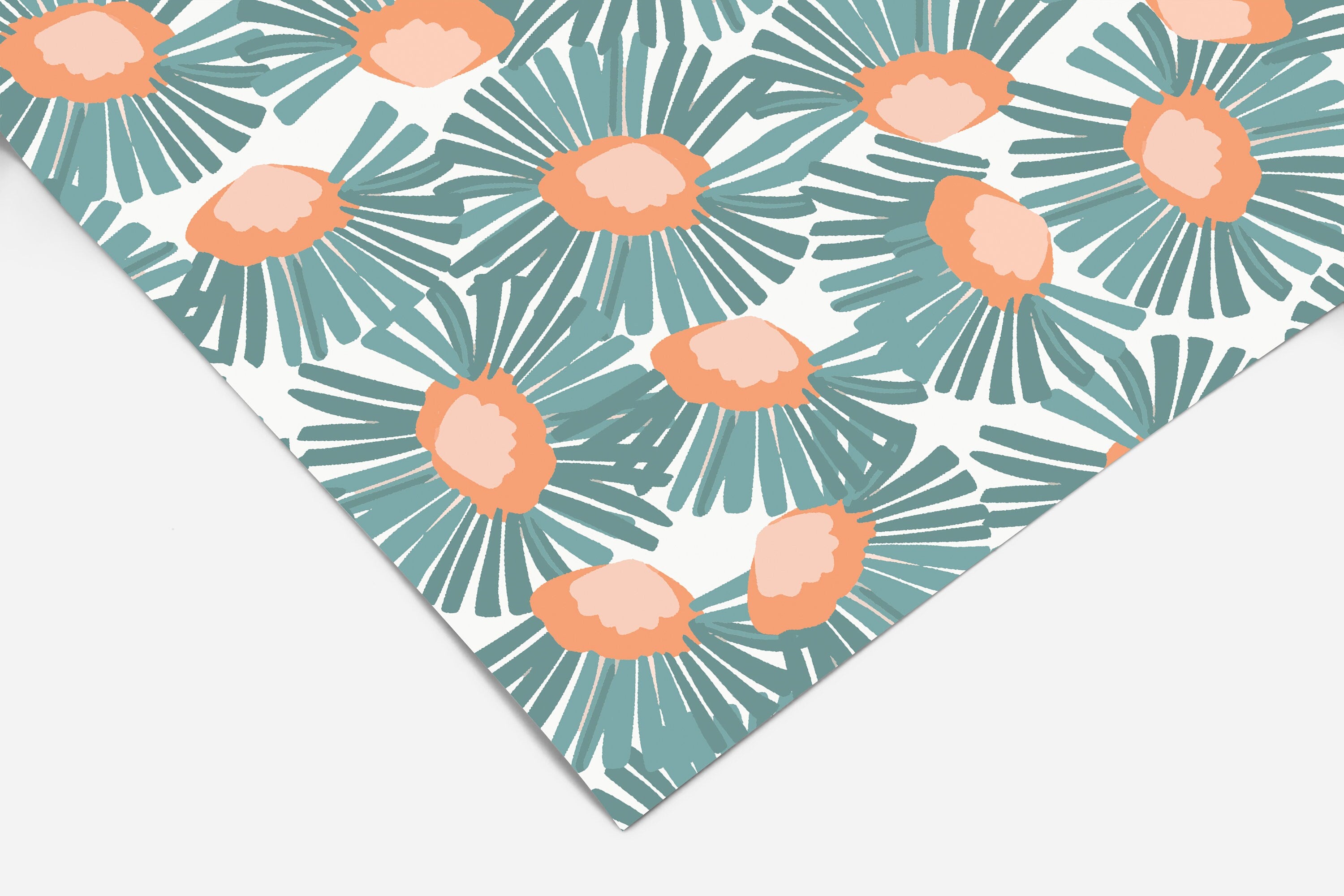 Wildflower Floral Contact Paper | Peel And Stick Wallpaper | Removable Wallpaper | Shelf Liner | Drawer Liner | Peel and Stick Paper 428