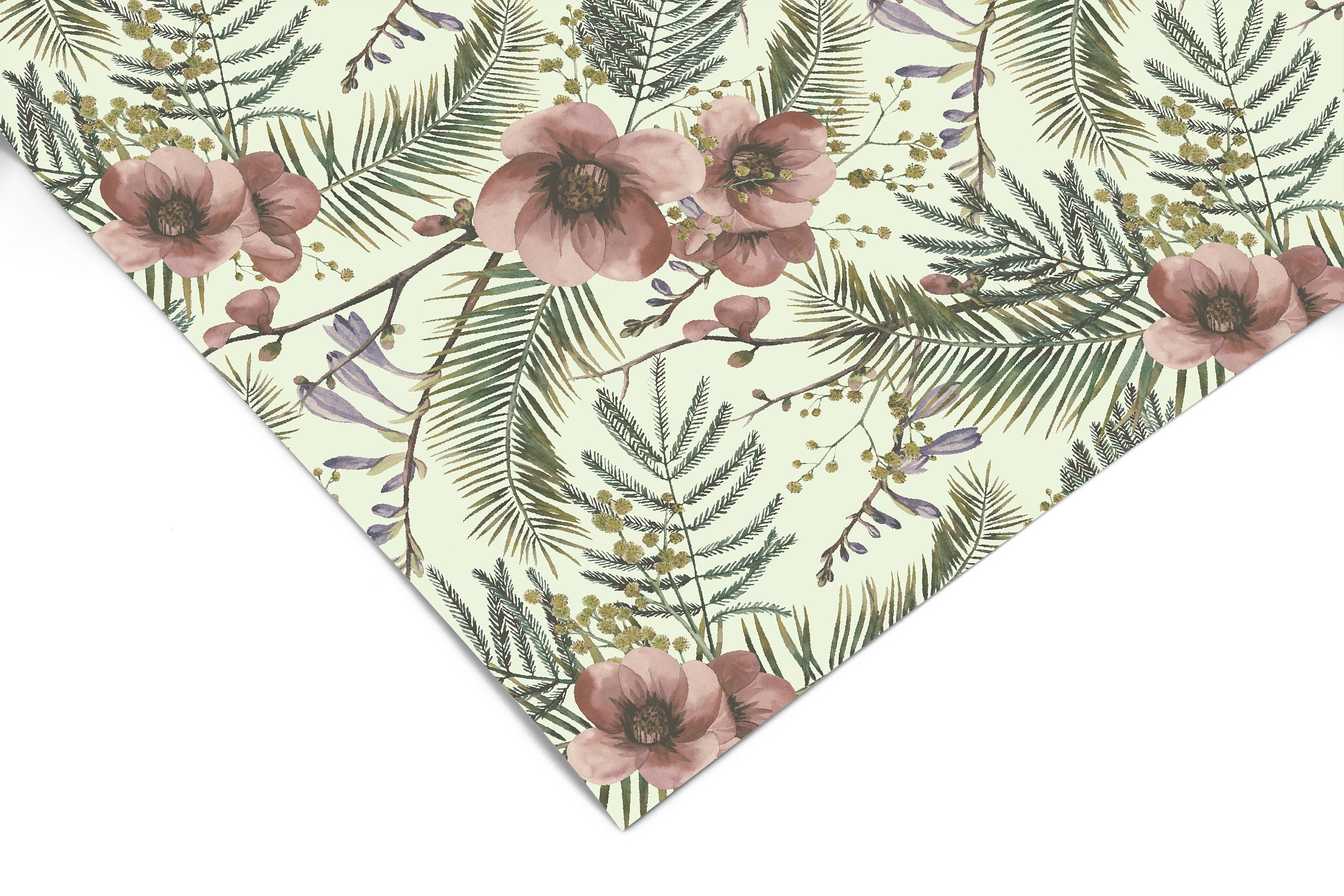 Vintage Tropical Contact Paper | Peel And Stick Wallpaper | Removable Wallpaper | Shelf Liner | Drawer Liner | Peel and Stick Paper 450 - JamesAndColors