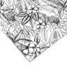 Black White Tropical Contact Paper | Peel And Stick Wallpaper | Removable Wallpaper | Shelf Liner | Drawer Liner | Peel and Stick Paper 455 - JamesAndColors