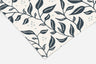 White With Navy Floral Contact Paper Peel And Stick Wallpaper | Removable Wallpaper | Shelf Liner | Drawer Liner | Peel and Stick Paper 171