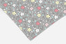 Gray With Floral Contact Paper | Peel And Stick Wallpaper | Removable Wallpaper | Shelf Liner | Drawer Liner | Peel and Stick Paper 193