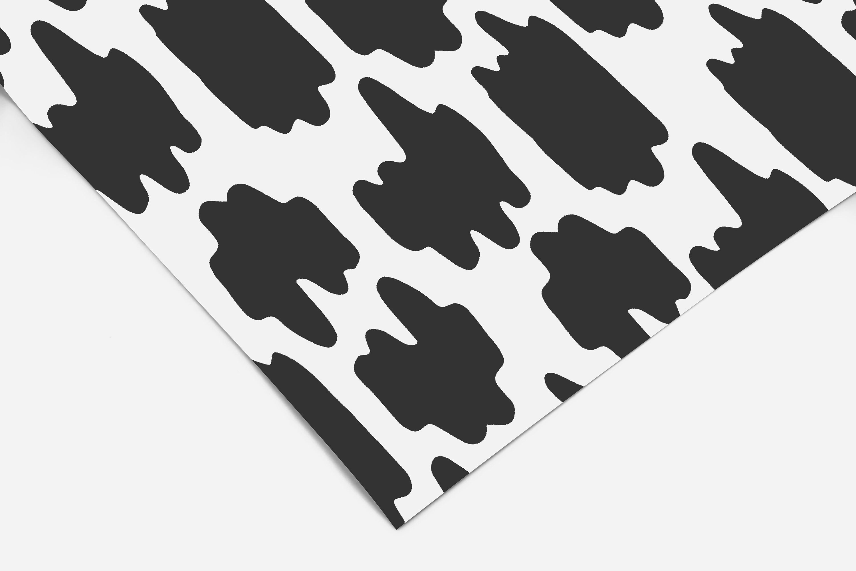 Cow Paint Splatters Contact Paper | Peel And Stick Wallpaper | Removable Wallpaper | Shelf Liner | Drawer Liner | Peel and Stick Paper 212 - JamesAndColors