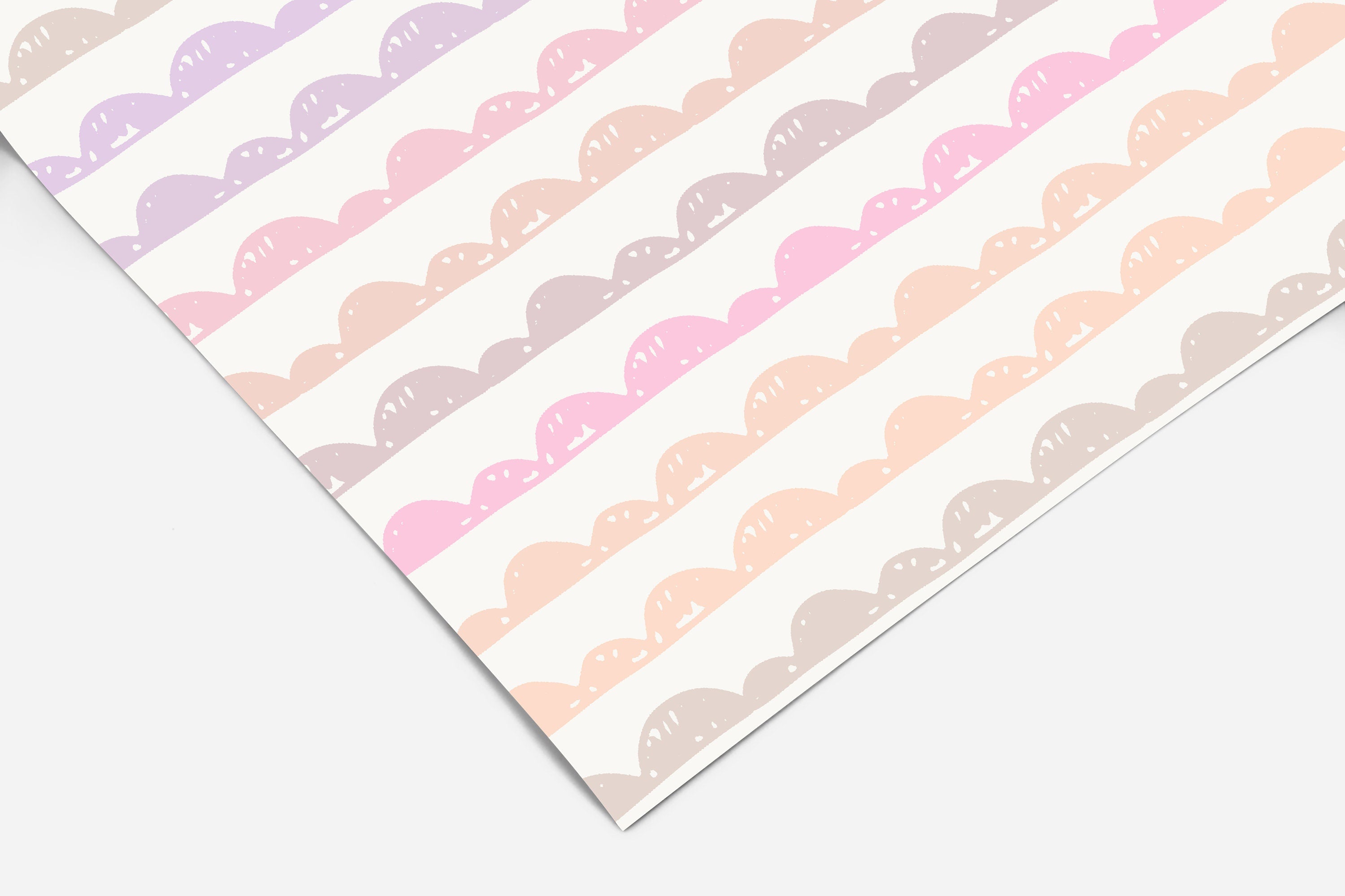 Rainbow Clouds Contact Paper | Peel And Stick Wallpaper | Removable Wallpaper | Shelf Liner | Drawer Liner | Peel and Stick Paper 213 - JamesAndColors
