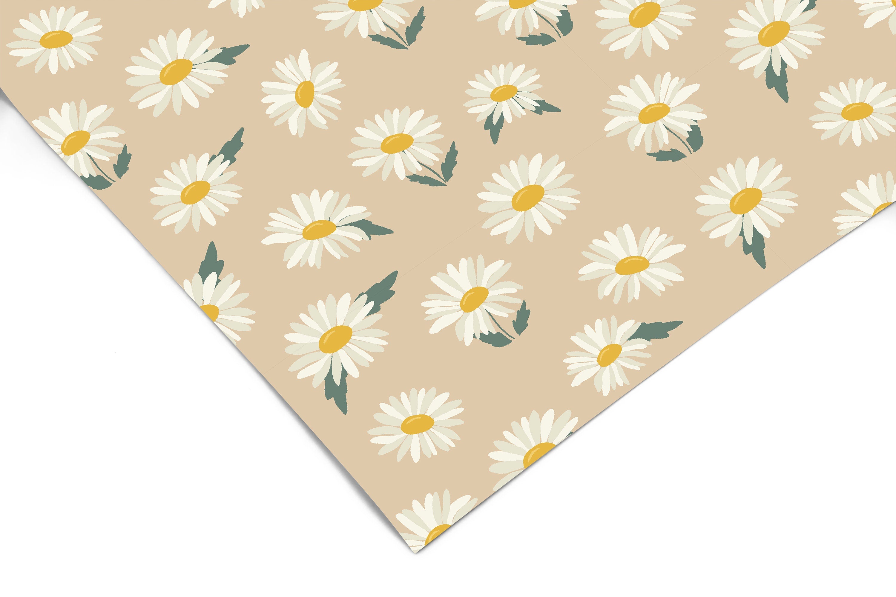 Little Daisy Floral Contact Paper | Peel And Stick Wallpaper | Removable Wallpaper | Shelf Liner | Drawer Liner | Peel and Stick Paper 498
