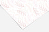 Pink Floral Outline Contact Paper | Peel And Stick Wallpaper | Removable Wallpaper | Shelf Liner | Drawer Liner | Peel and Stick Paper 283a
