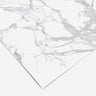 Contact Paper 292: White marble contact paper with realistic gray veining, ideal for peel-and-stick kitchen countertops, furniture covers, and DIY decor projects.