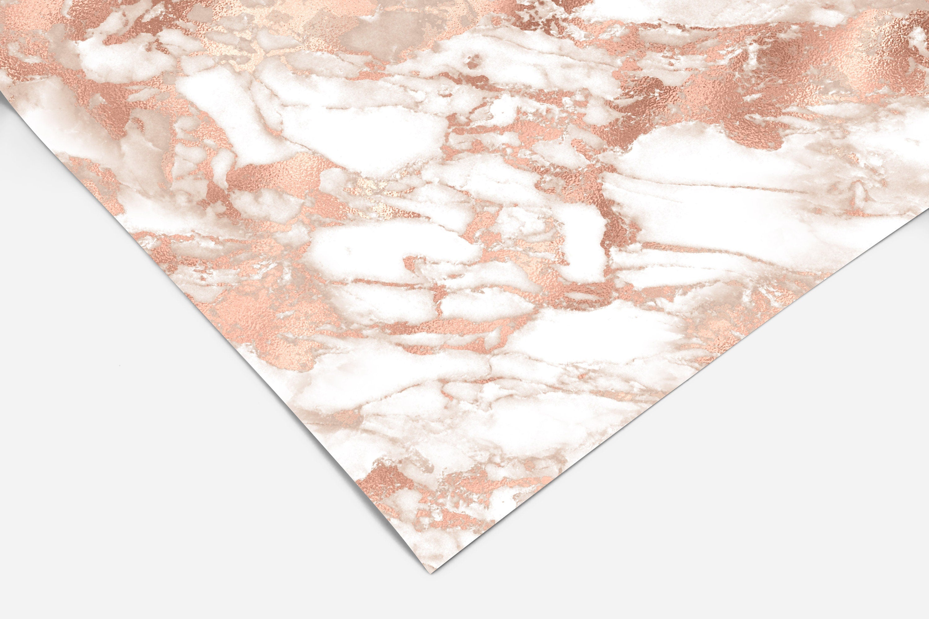 Rose Gold Marble Contact Paper | Peel And Stick Wallpaper | Removable Wallpaper | Shelf Liner | Drawer Liner | Peel and Stick Paper 293 - JamesAndColors