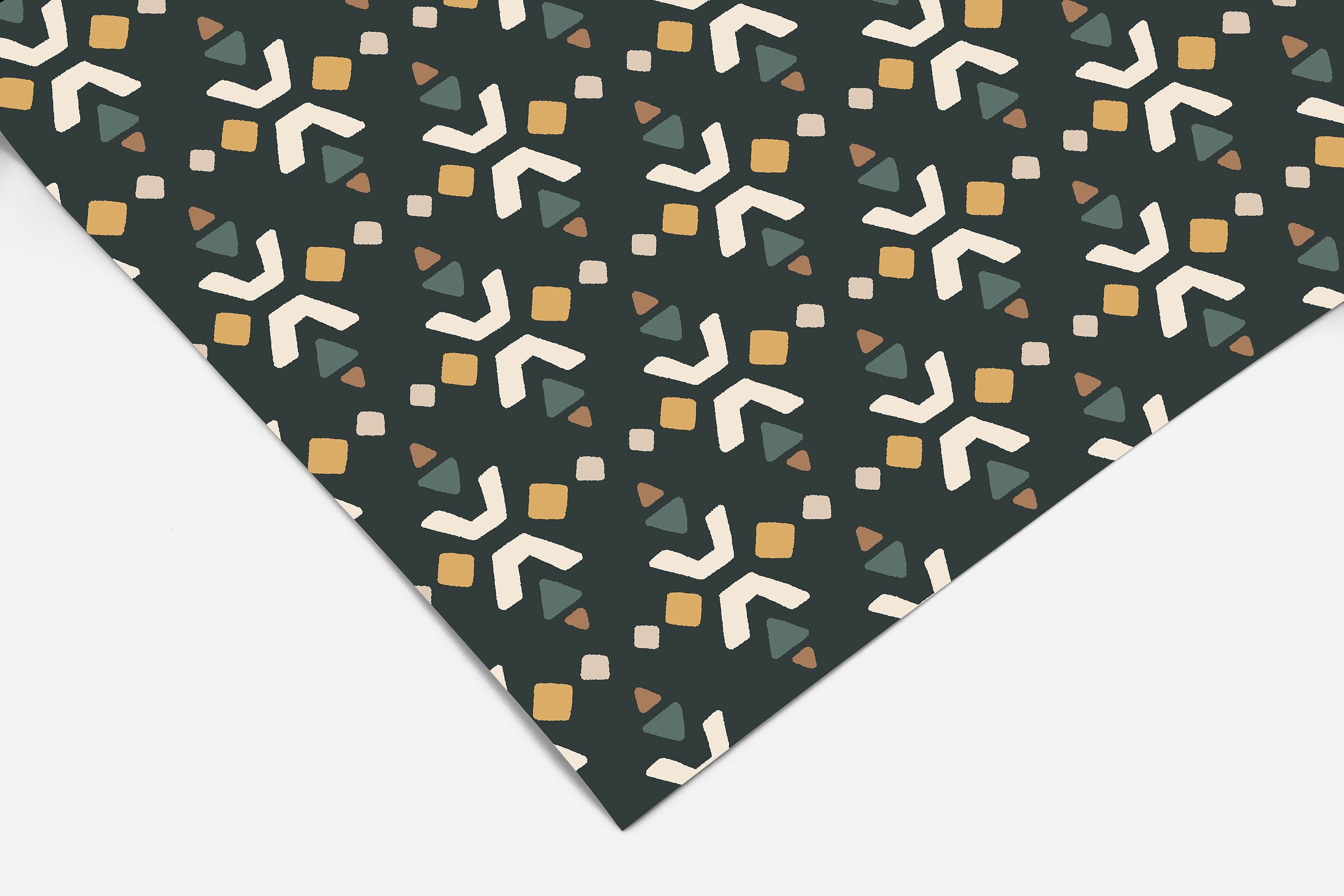 Geometric Boho Contact Paper | Peel And Stick Wallpaper | Removable Wallpaper | Shelf Liner | Drawer Liner | Peel and Stick Paper 341 - JamesAndColors