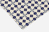 Blue Tile Pattern Contact Paper | Peel And Stick Wallpaper | Removable Wallpaper | Shelf Liner | Drawer Liner | Peel and Stick Paper 349 - JamesAndColors