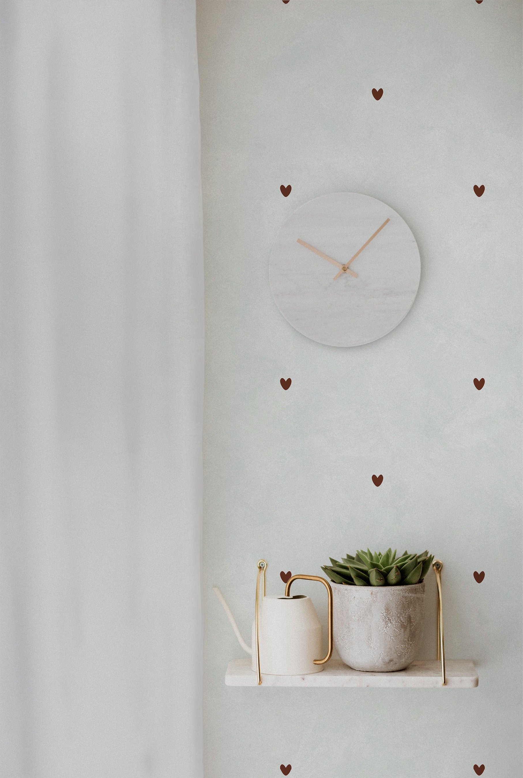 Heart Minimalist Decor Wallpaper | Wallpaper Peel and Stick | Removable Wallpaper | Wall Paper Peel And Stick | Wall Mural Wall Decor 95 - JamesAndColors
