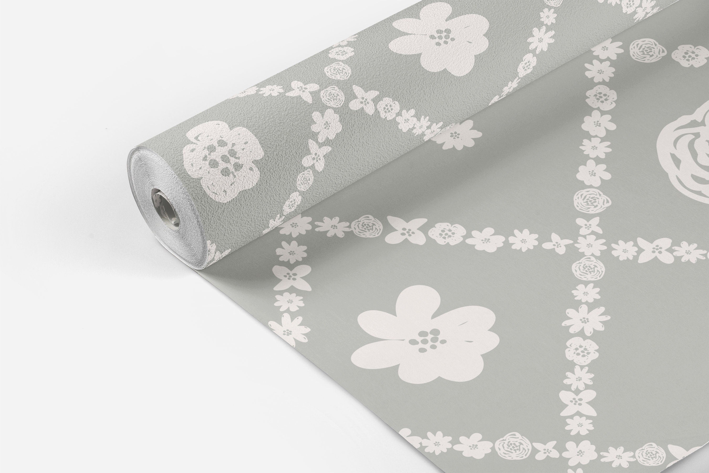 Gray Farmhouse Decor Wallpaper | Wallpaper Peel and Stick | Removable Wallpaper | Wall Paper Peel And Stick | Wall Mural Wall Decor 331 - JamesAndColors