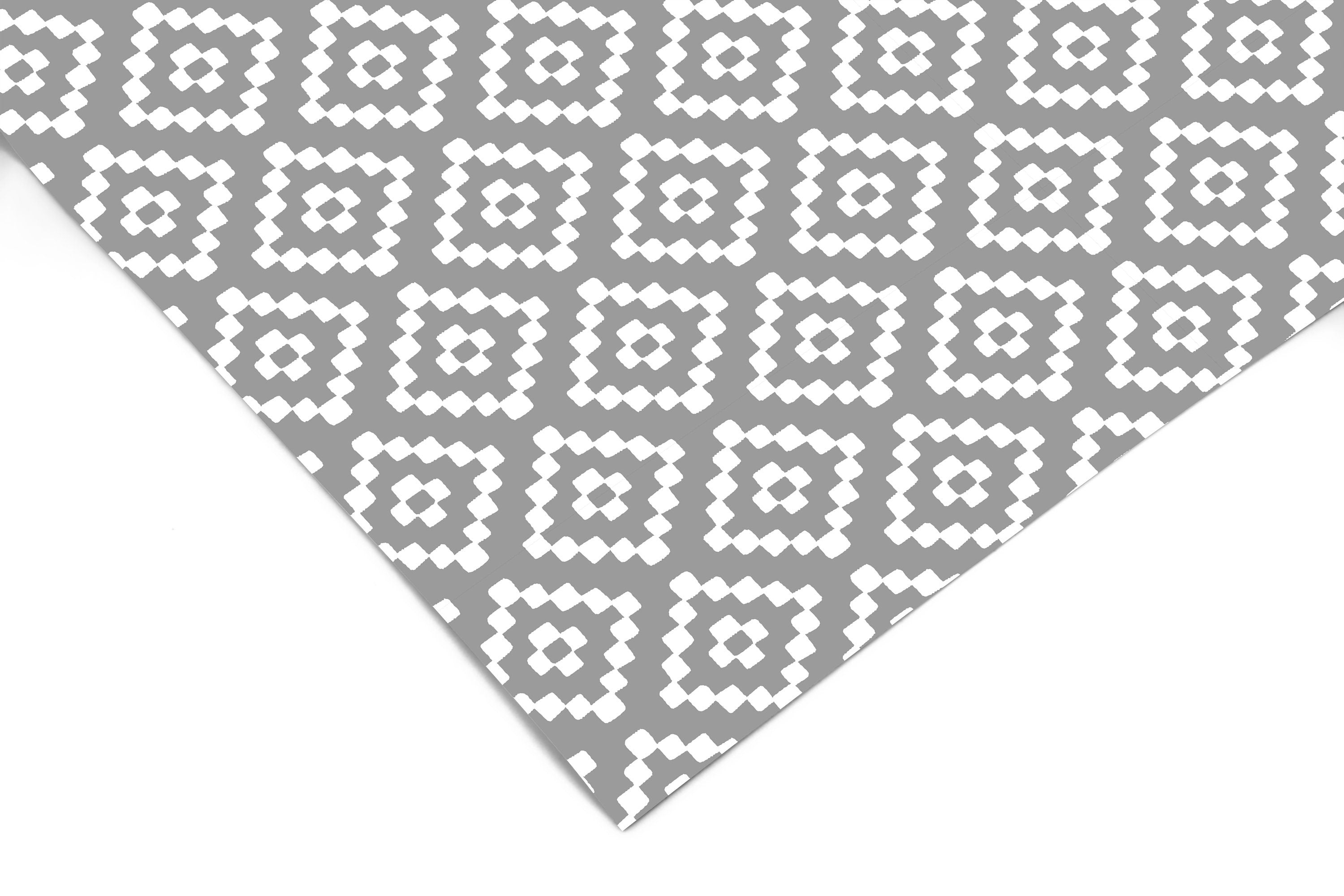 Gray White Pattern Contact Paper Peel And Stick Wallpaper | Removable Wallpaper | Shelf Liner | Drawer Liner | Peel and Stick Paper 541 - JamesAndColors