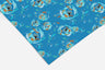 Blue Floral Contact Paper | Peel And Stick Wallpaper | Removable Wallpaper | Shelf Liner | Drawer Liner | Peel and Stick Paper 372
