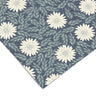Blue Cream Floral Contact Paper | Peel And Stick Wallpaper | Removable Wallpaper | Shelf Liner | Drawer Liner | Peel and Stick Paper 565