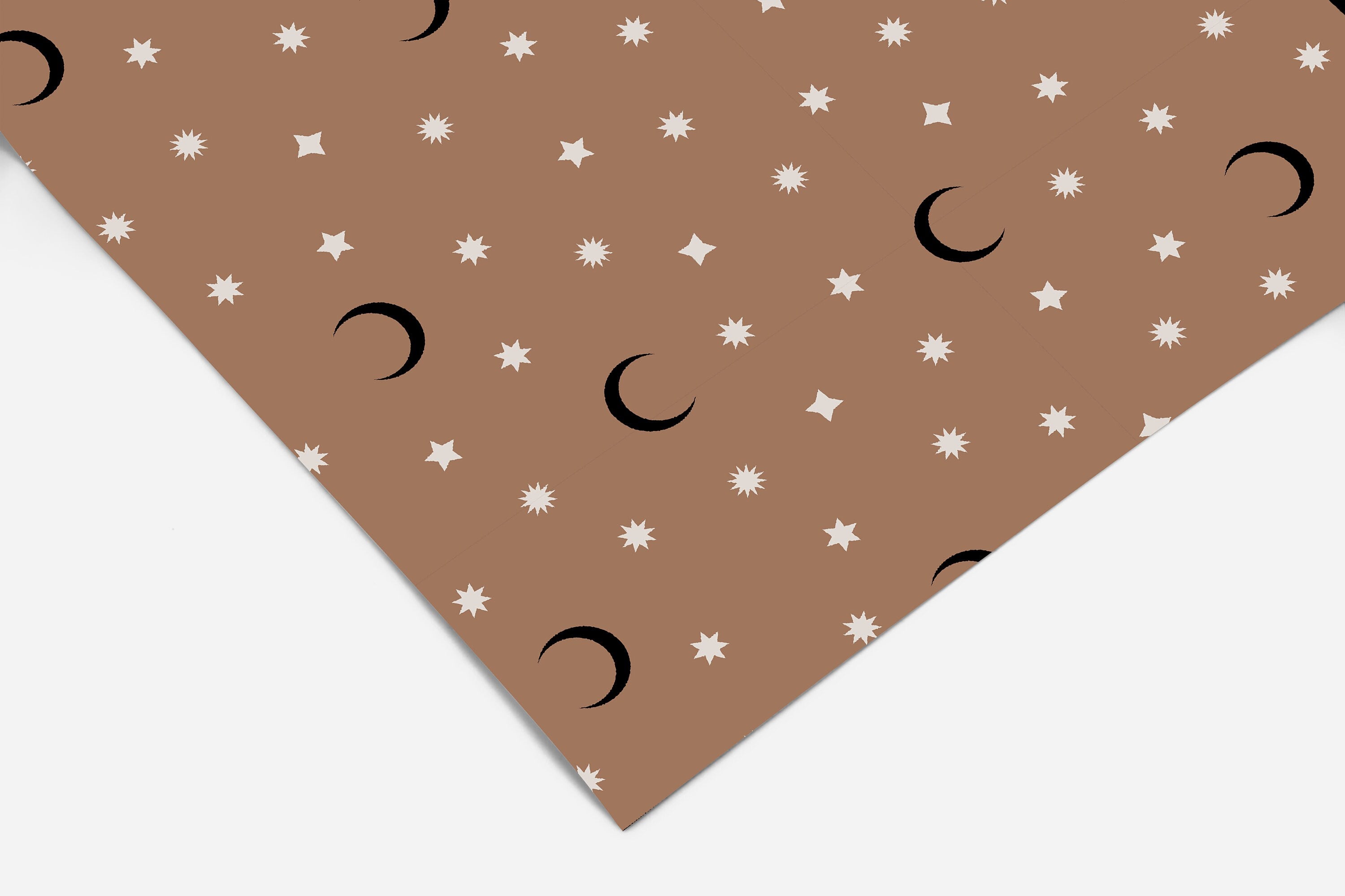 Sun And Moon Boho Contact Paper | Peel And Stick Wallpaper | Removable Wallpaper | Shelf Liner | Drawer Liner | Peel and Stick Paper 417 - JamesAndColors