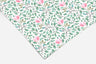 Green Pink Floral Contact Paper | Peel And Stick Wallpaper | Removable Wallpaper | Shelf Liner | Drawer Liner | Peel and Stick Paper 414