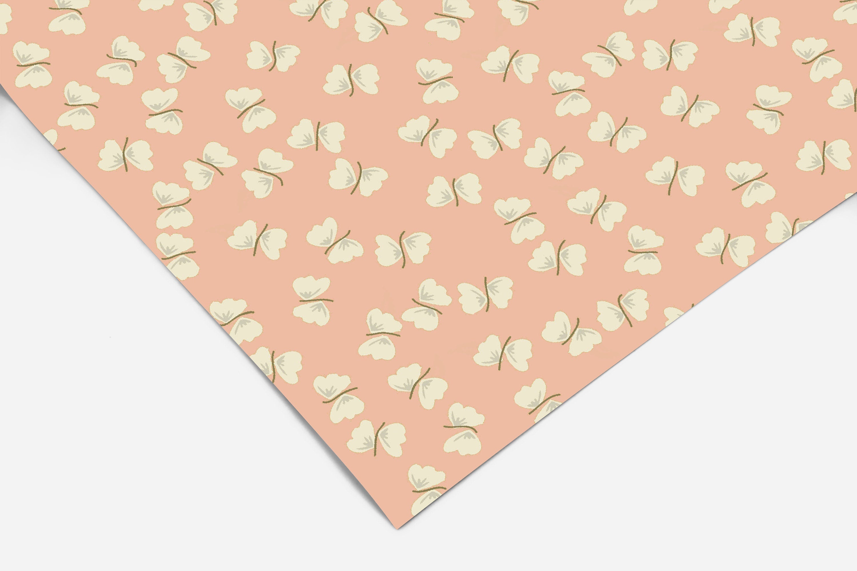 Butterfly Moth Floral Contact Paper | Peel And Stick Wallpaper | Removable Wallpaper | Shelf Liner | Drawer Liner | Peel and Stick Paper 440