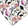 White Tropical Floral Contact Paper | Peel And Stick Wallpaper | Removable Wallpaper | Shelf Liner | Drawer Liner | Peel and Stick Paper 466