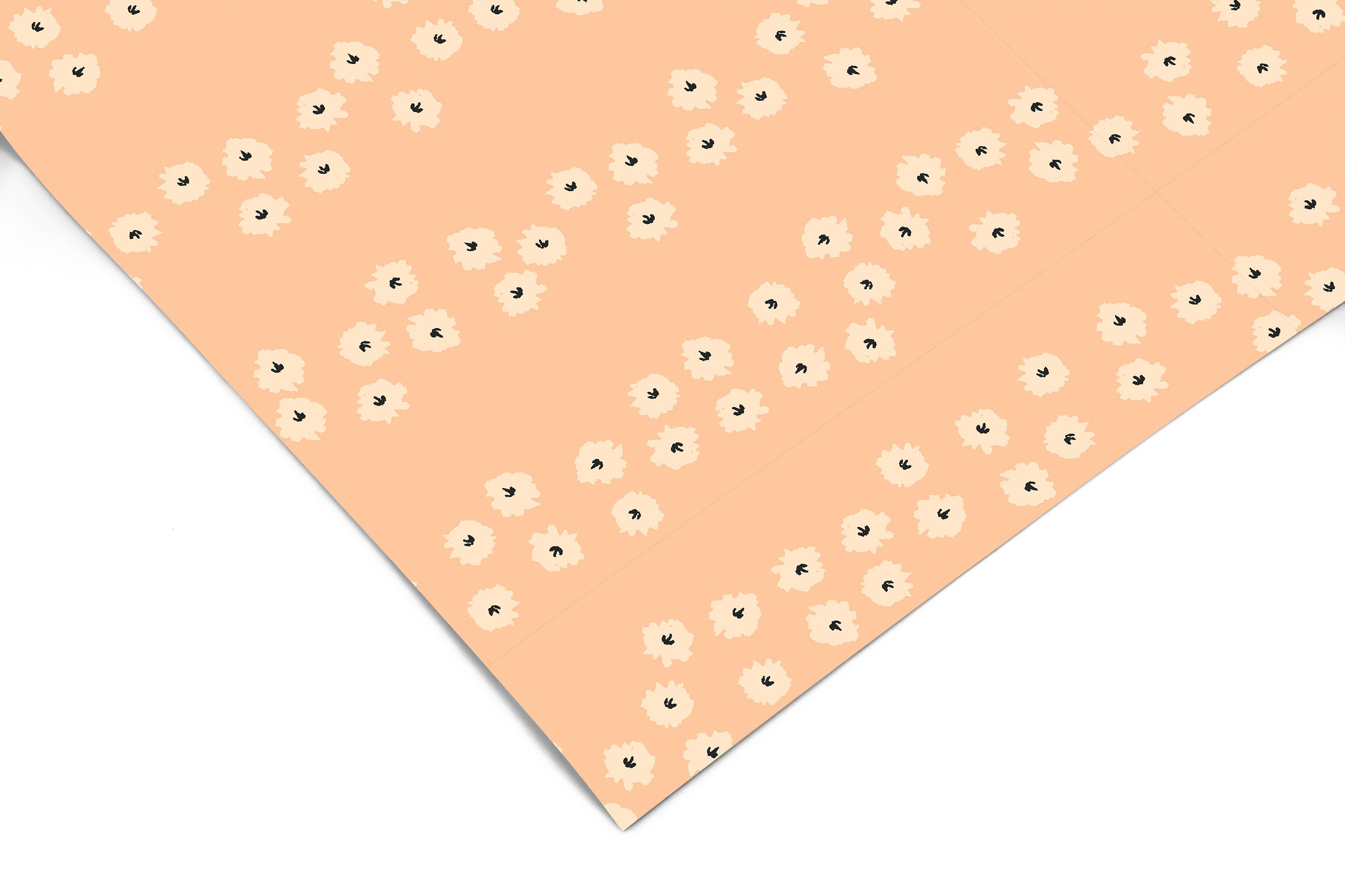 Little Flowers Contact Paper | Peel And Stick Wallpaper | Removable Wallpaper | Shelf Liner | Drawer Liner | Peel and Stick Paper 506 - JamesAndColors