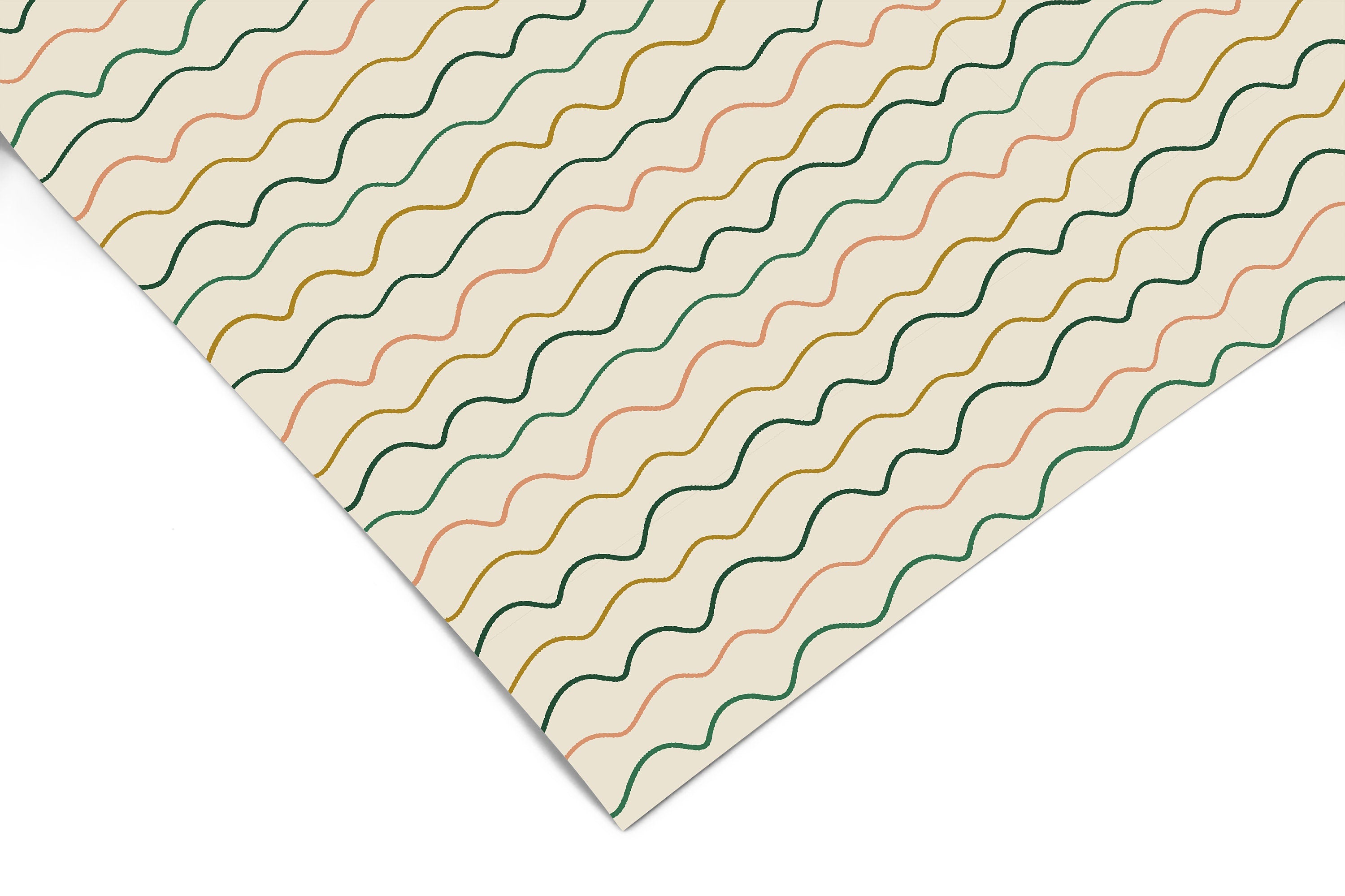 Faded Summer Lines Contact Paper | Peel And Stick Wallpaper | Removable Wallpaper | Shelf Liner | Drawer Liner | Peel and Stick Paper 534 - JamesAndColors