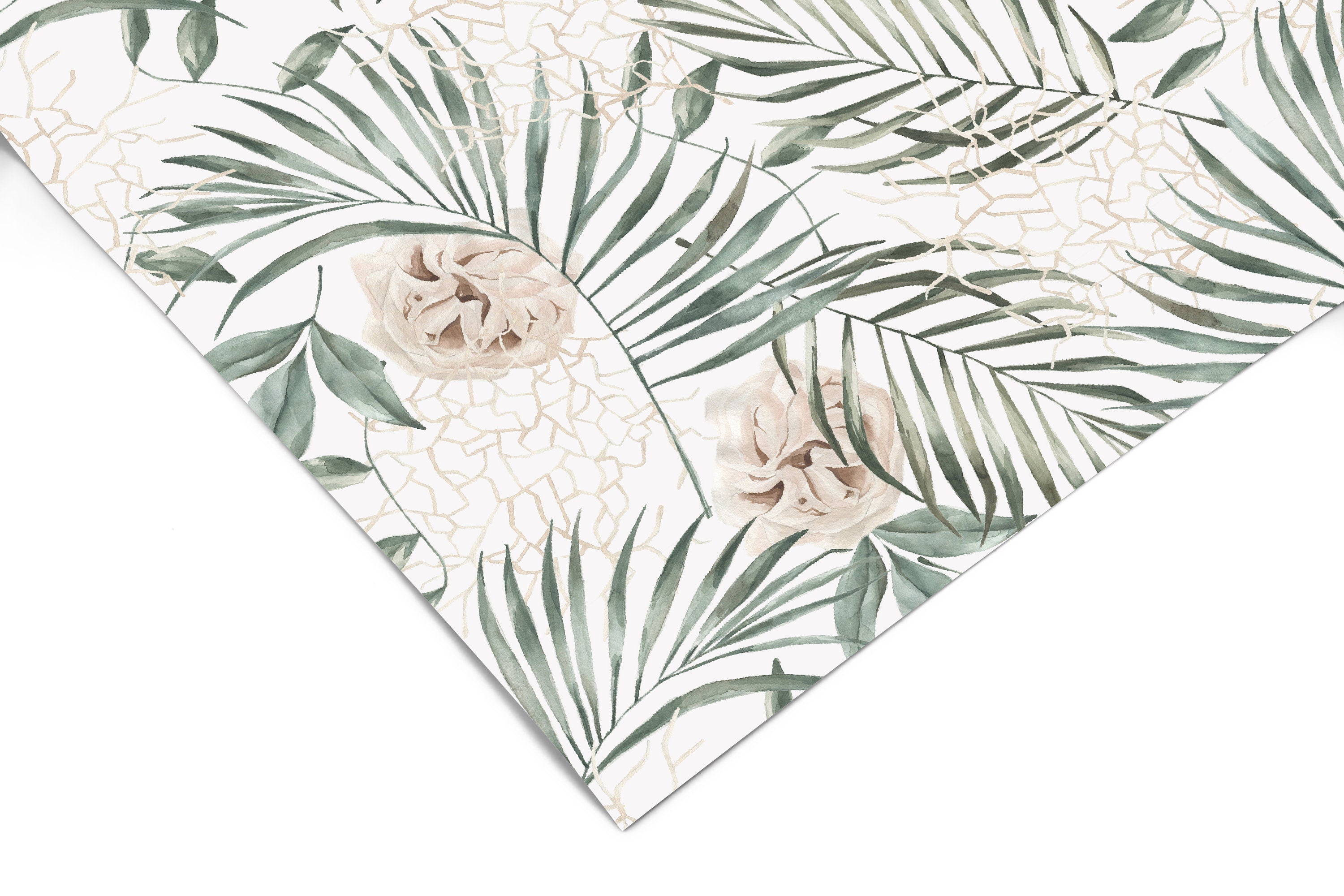 Tropical Oasis Contact Paper | Peel And Stick Wallpaper | Removable Wallpaper | Shelf Liner | Drawer Liner | Peel and Stick Paper 630 - JamesAndColors