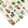 Potted Plants Cream Contact Paper | Peel And Stick Wallpaper | Removable Wallpaper | Shelf Liner | Drawer Liner | Peel and Stick Paper 636 - JamesAndColors
