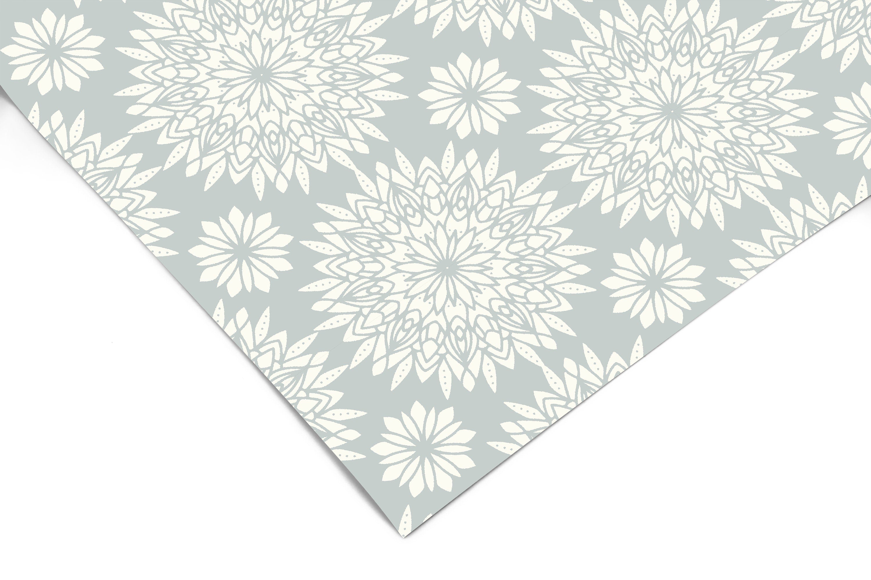 Gray White Pattern Contact Paper | Peel And Stick Wallpaper | Removable ...