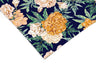 Vintage Golden Floral Contact Paper | Peel And Stick Wallpaper | Removable Wallpaper | Shelf Liner | Drawer Liner | Peel and Stick Paper 571