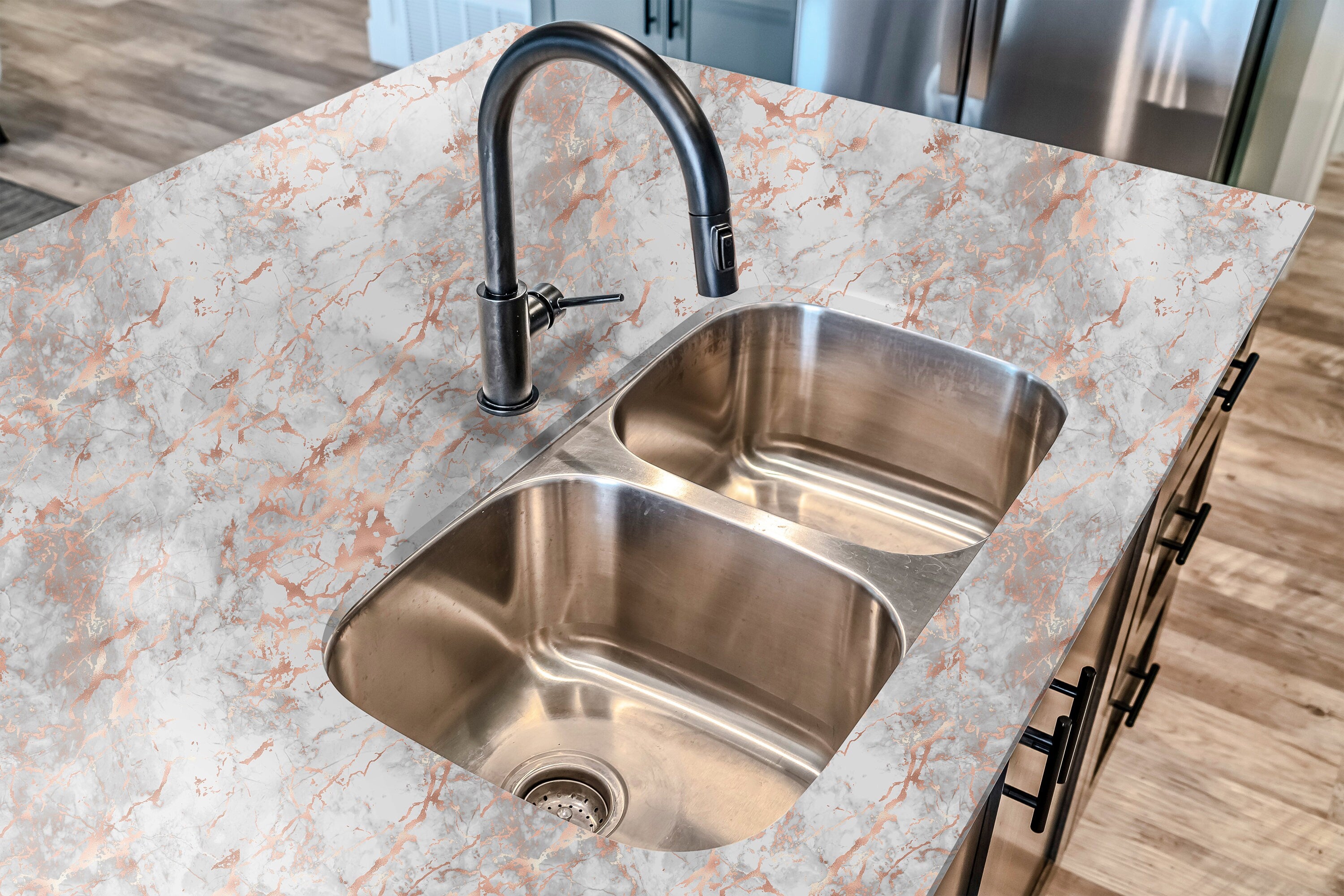 Peel And Stick Countertop Paper | Countertop Contact Paper | Marble Table Top | Marble Contact Paper | Counter Top Adhesive Desk Top |   9 - JamesAndColors