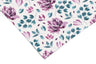 Purple Teal Flowers Contact Paper | Peel And Stick Wallpaper | Removable Wallpaper | Shelf Liner | Drawer Liner | Peel and Stick Paper 590 - JamesAndColors