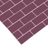 Purple Subway Tile Contact Paper | Peel And Stick Wallpaper | Removable Wallpaper | Shelf Liner | Drawer Liner | Peel and Stick Paper 692 - JamesAndColors