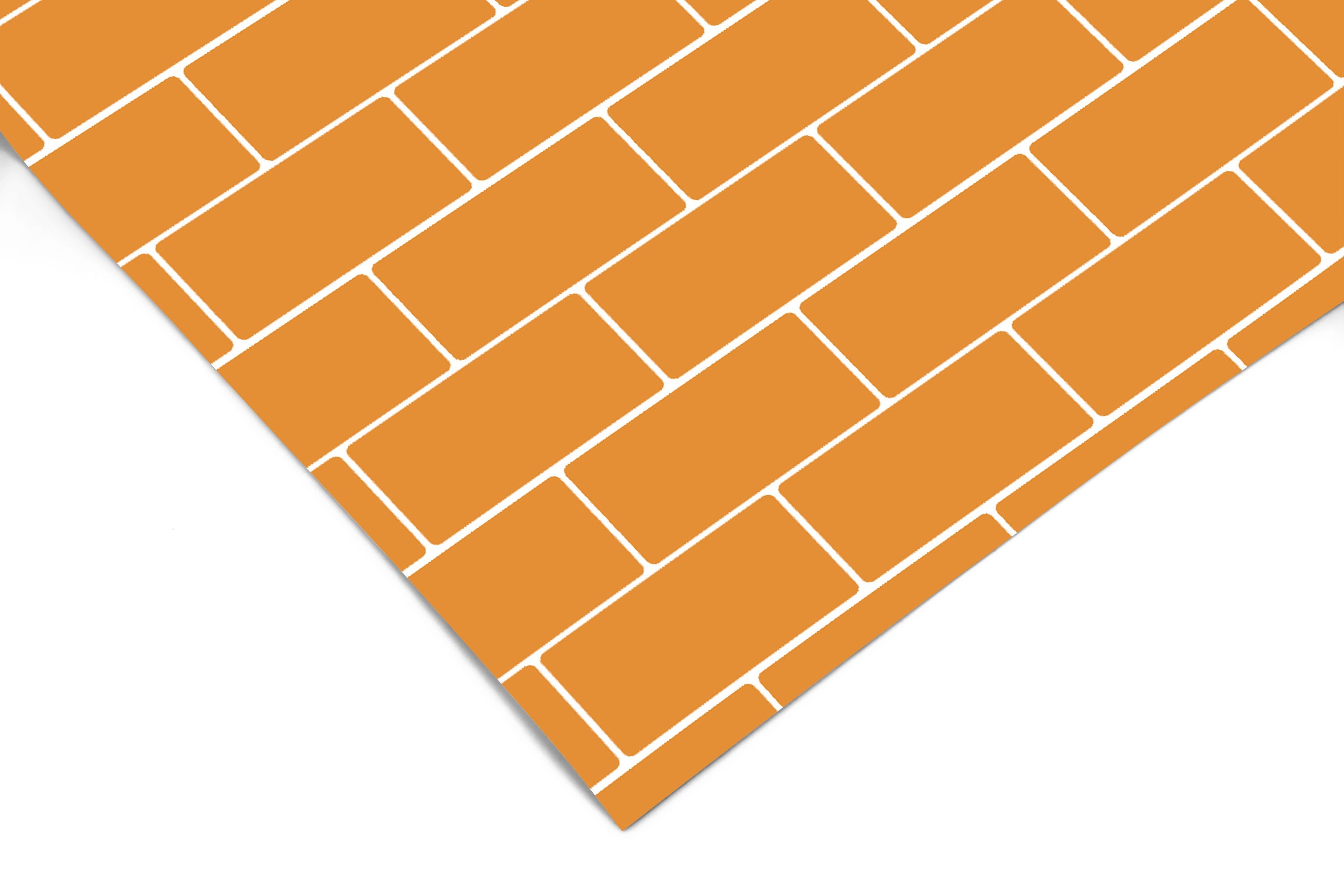 Golden Subway Tile Contact Paper | Peel And Stick Wallpaper | Removable Wallpaper | Shelf Liner | Drawer Liner | Peel and Stick Paper 693 - JamesAndColors