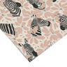 Floral Animal Zebra Contact Paper | Peel And Stick Wallpaper | Removable Wallpaper | Shelf Liner | Drawer Liner | Peel and Stick Paper 624