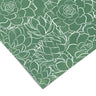 Green Floral Outline Contact Paper | Peel And Stick Wallpaper | Removable Wallpaper | Shelf Liner | Drawer Liner | Peel and Stick Paper 627