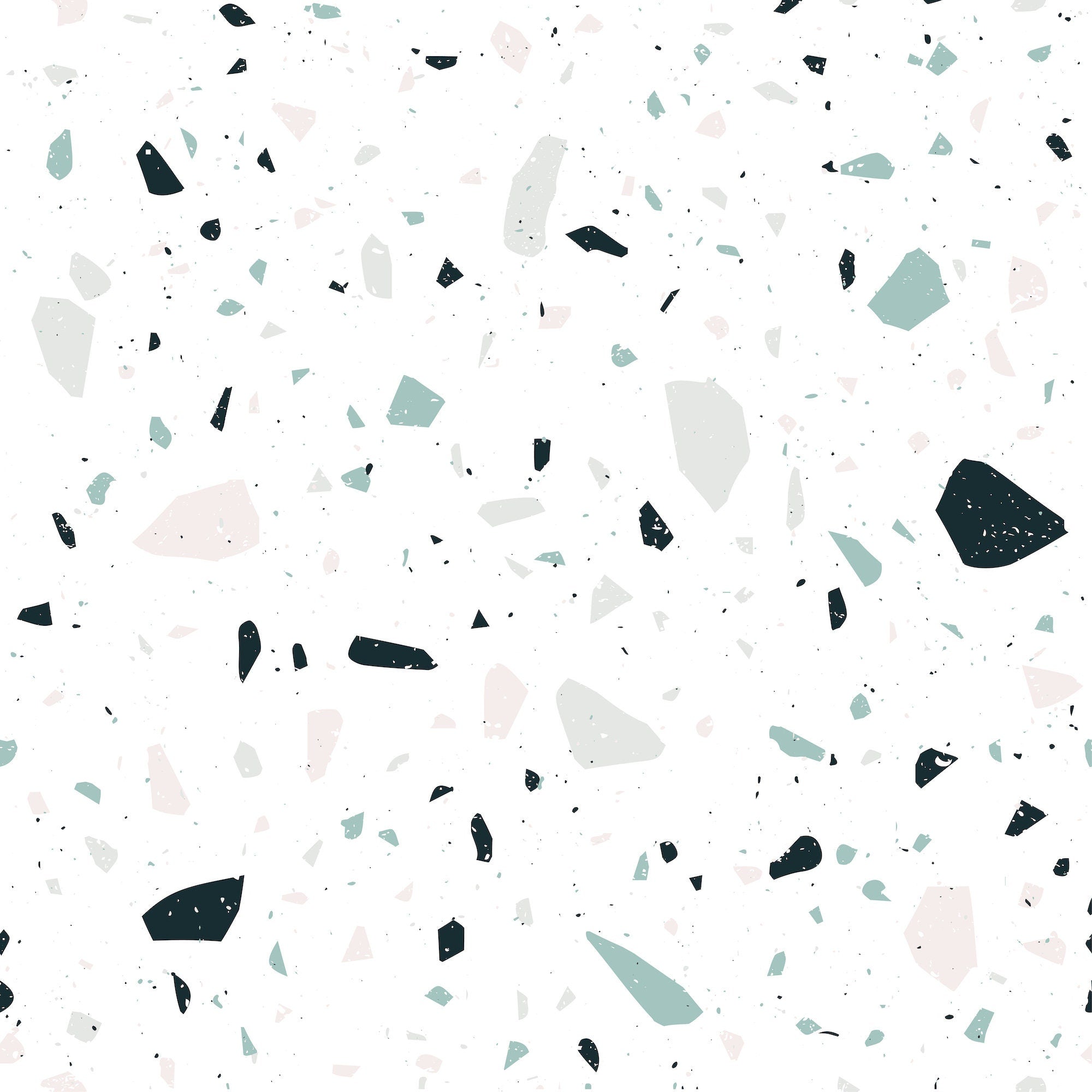 Terrazzo White Blue Wallpaper | Wallpaper Peel and Stick | Removable Wallpaper | Wall Paper Peel And Stick | Wall Mural | Wall Decor 3421 - JamesAndColors