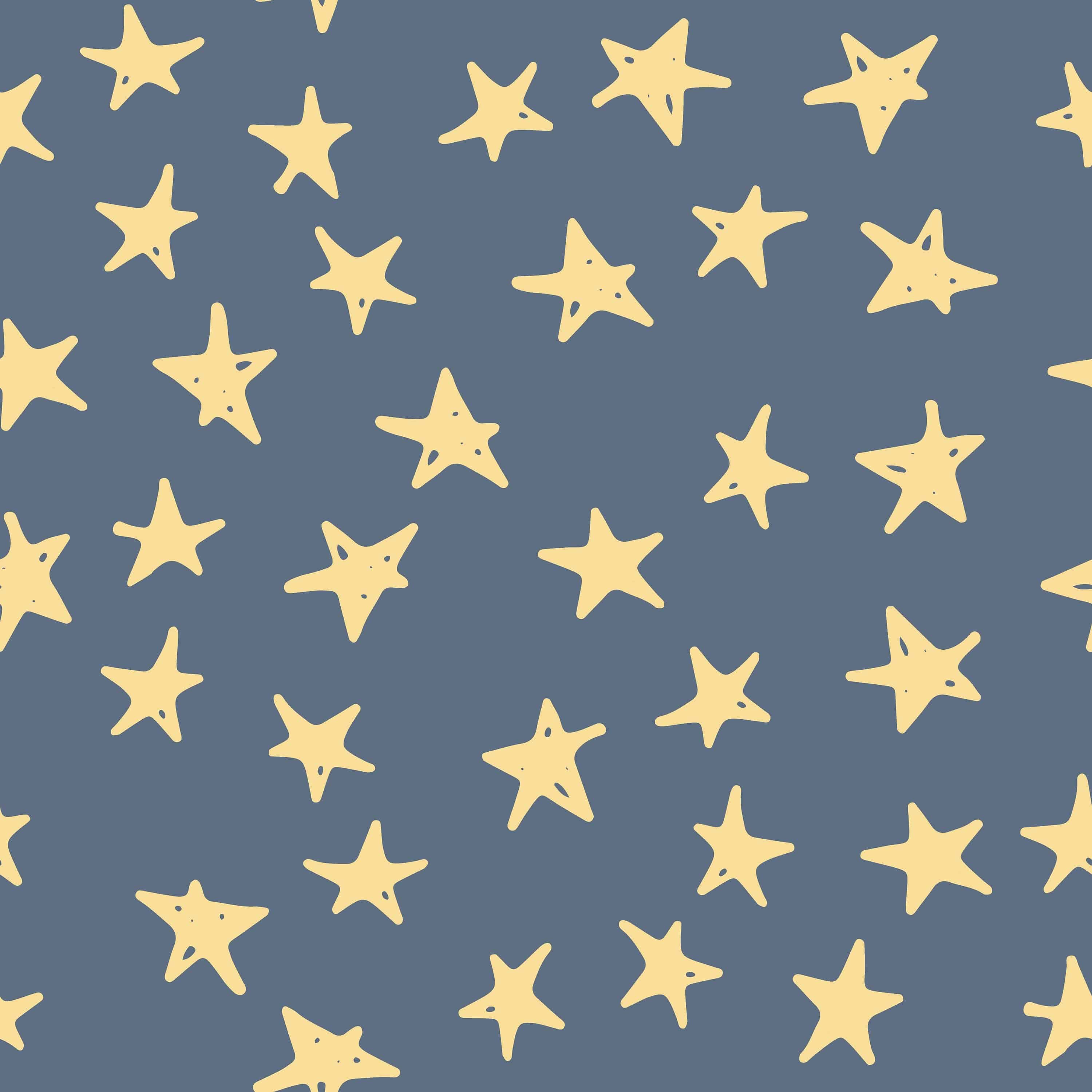 Night Sky Navy Wallpaper | Boys Nursery Wallpaper | Kids Wallpaper | Childrens Wallpaper | Peel Stick Wallpaper | Removable Wallpaper | 414 - JamesAndColors